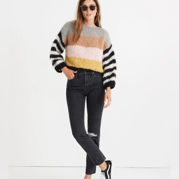 Madewell x Maiami Striped Big Sweater - Picture 2 of 7